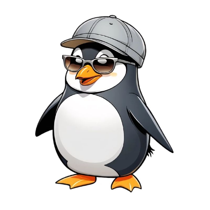 Cool Pingu with style
