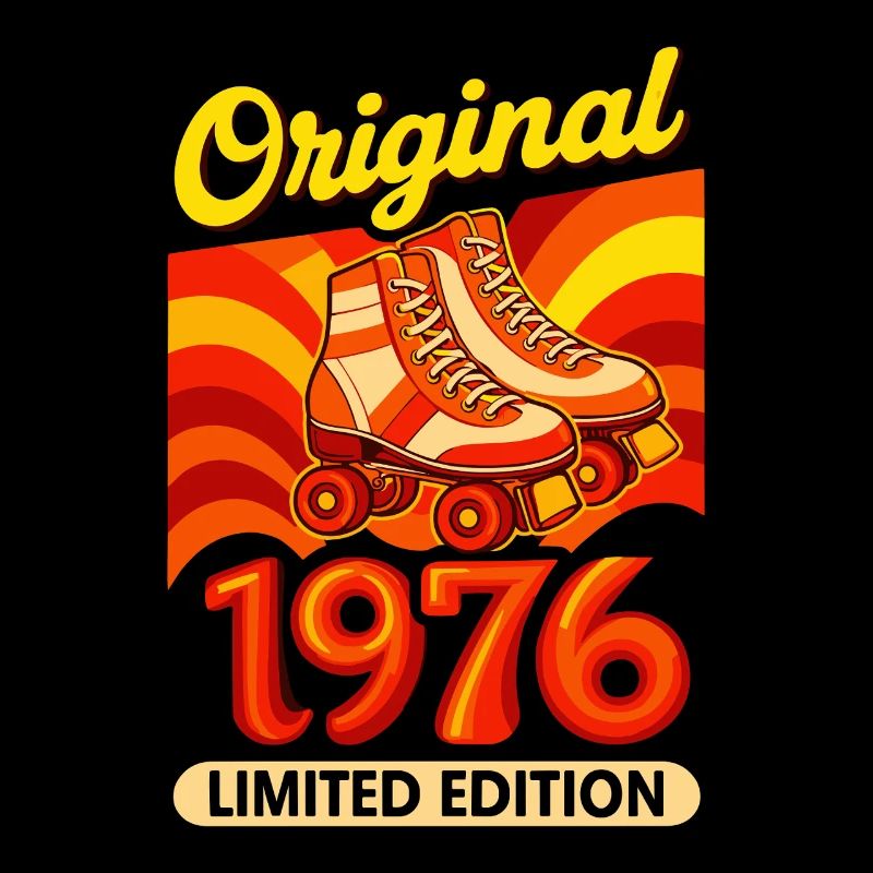 Original 1976 Limited Edition Retro Roller Skate