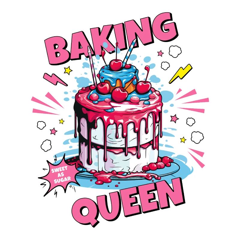 Backing Baking Queen Baking Fairy Baker Cake