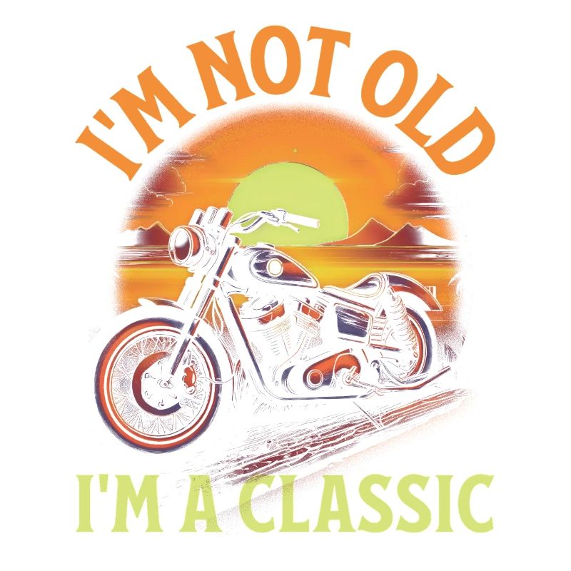 Ich bin nicht alt, ich bin ein klassisches Motorraddesign.
