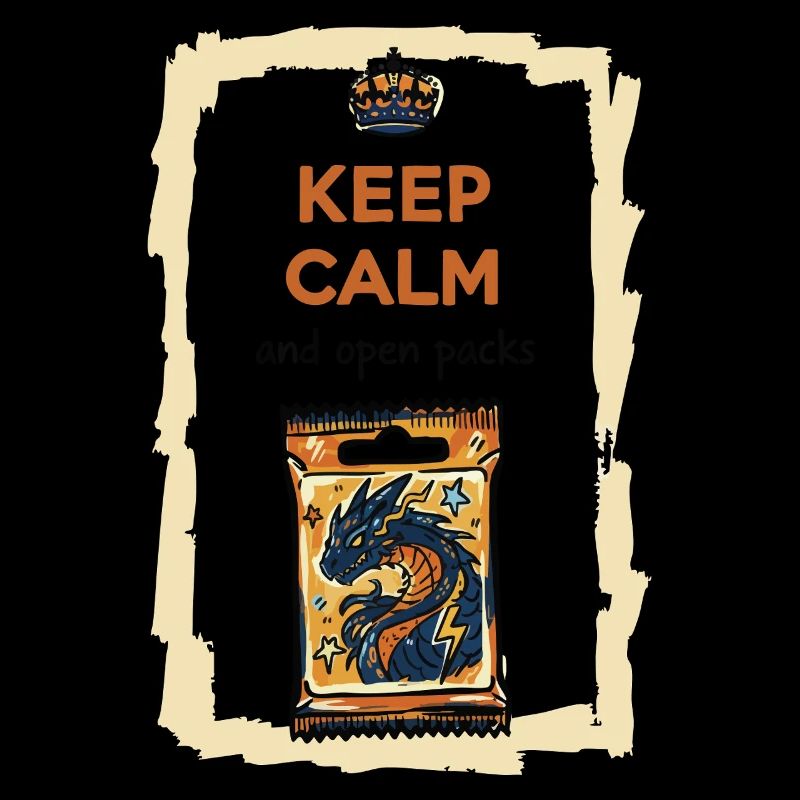 Keep Calm And Open Packs Trading Card Booster Pack