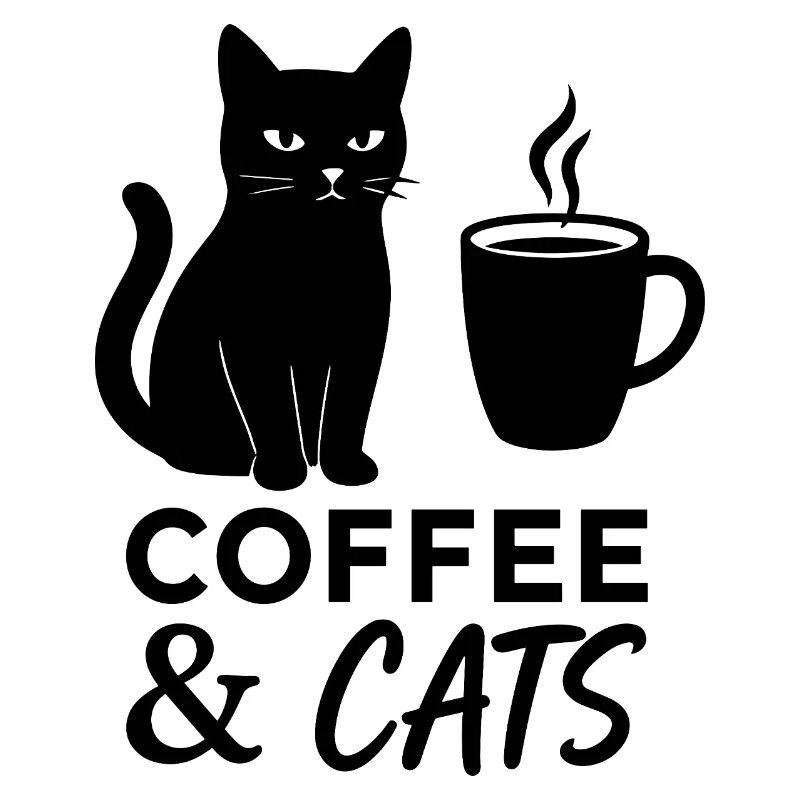 Chat de café