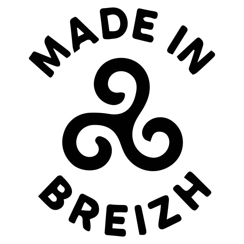 Made in Breizh - Logo avec le triskell breton