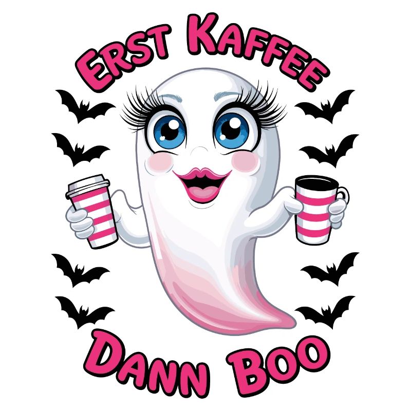 Süßer Geist mit Kaffee