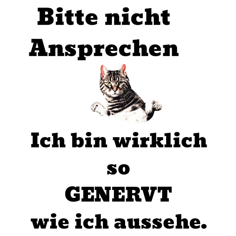 Dire chat agacé