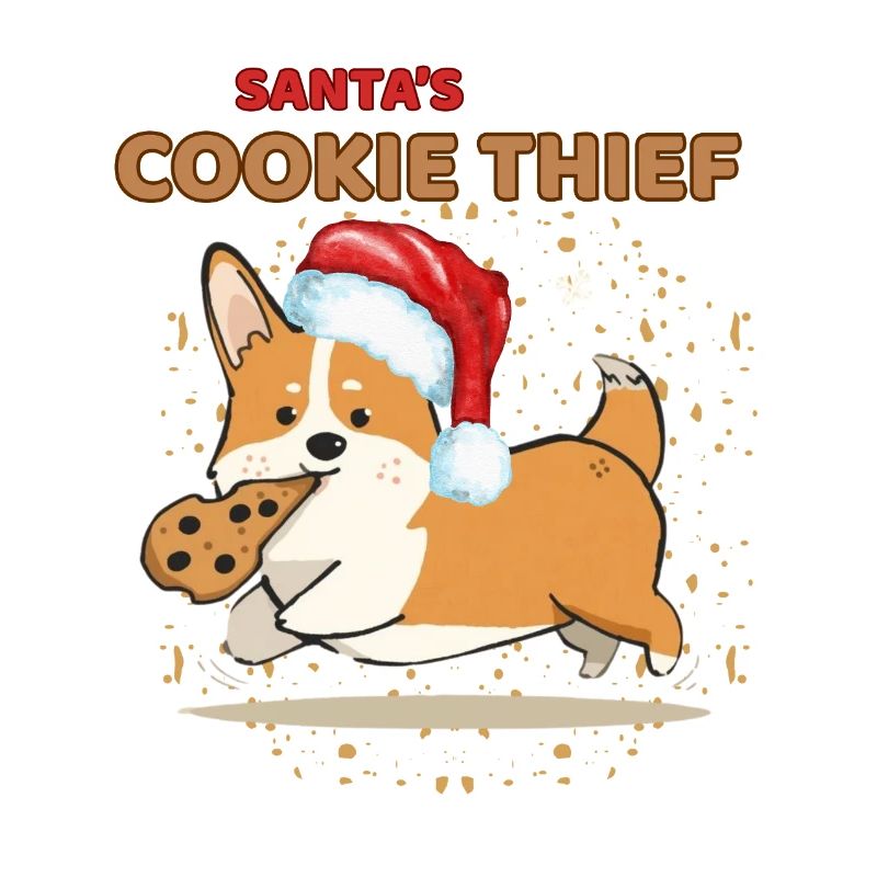 Le voleur de biscuits du Père Noël Corgi