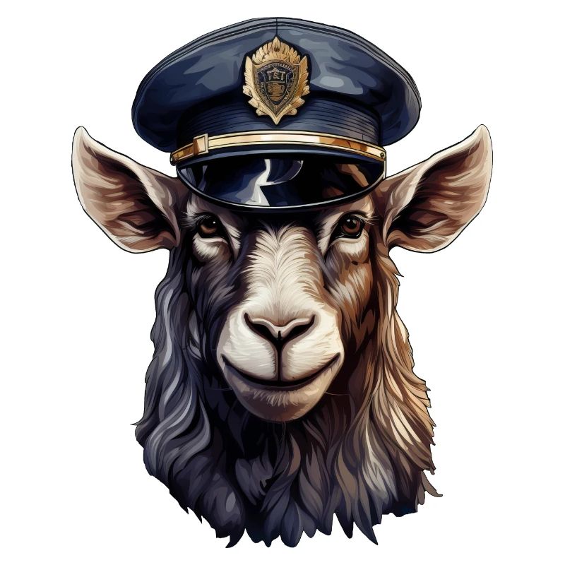 Polizei Ziege