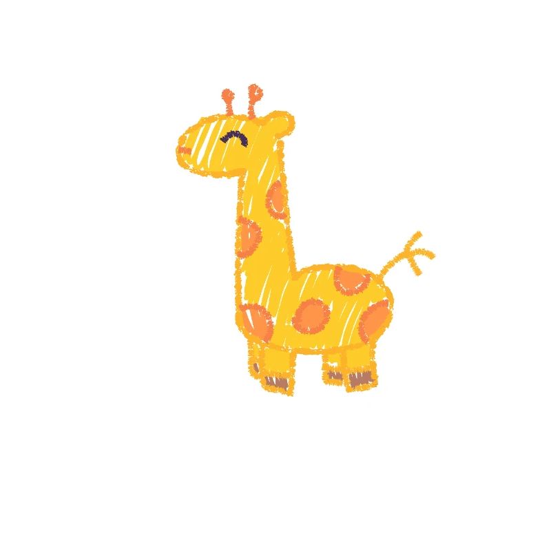 Die Elegante Giraffe