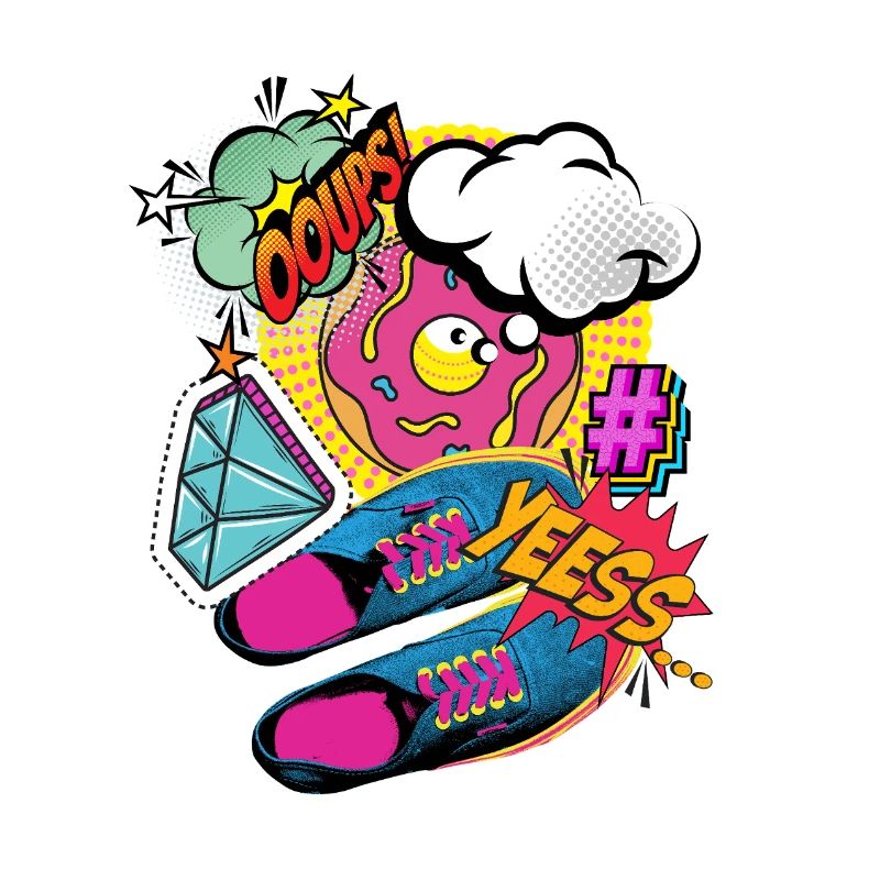 JAWOHL! - Bunte Pop-Art- und Comic-Explosion