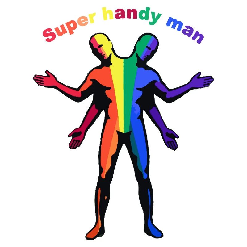 Super Handy Man Rainbow