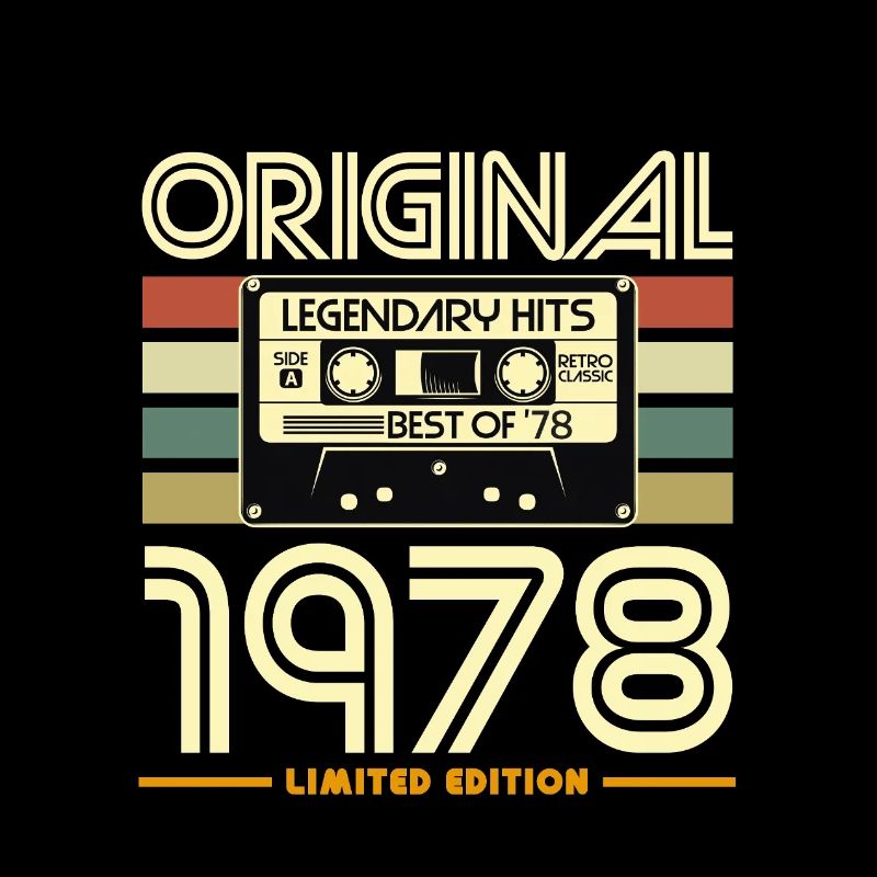 Original 1978 Limited Retro Cassette