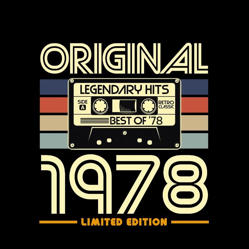 Original 1978 Cassette Rétro Édition