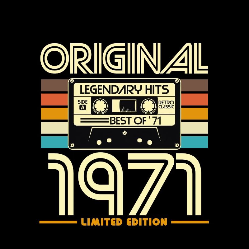 Originale limitierte Retro-Kassette von 1971