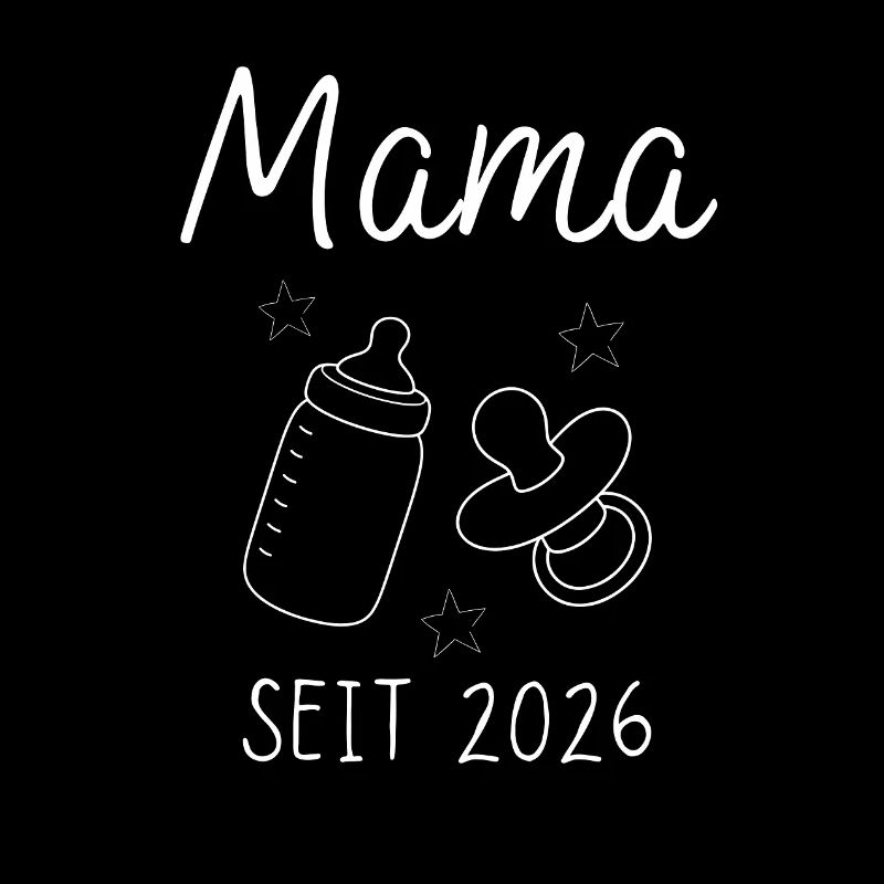 Mama seit 2026 Geschenk für Muttertag