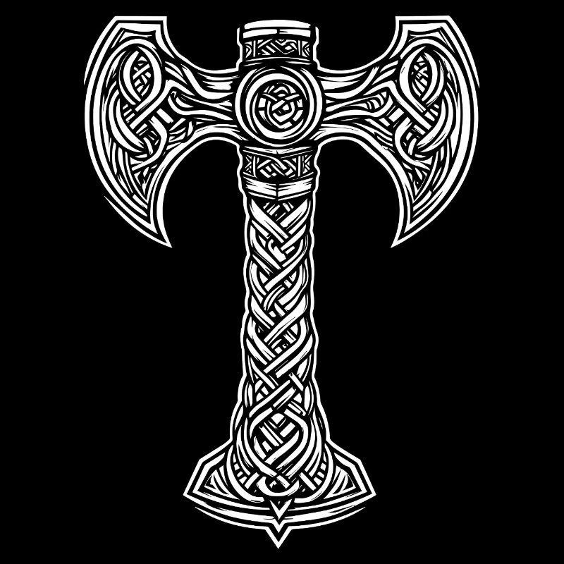 Mjöllnir Viking symbol