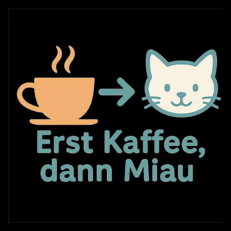 D’abord le café, puis le miaulement