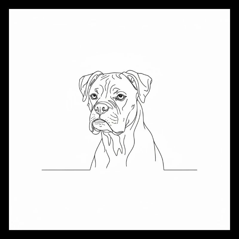 Boxer Hund