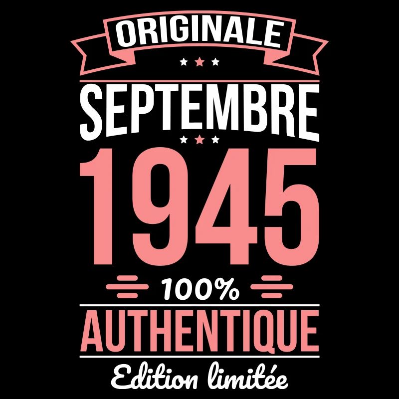80. Geburtstag - Original - September 1945