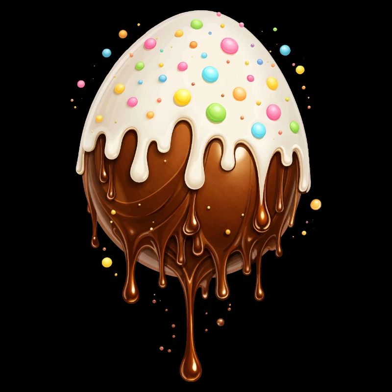 Chocolate Egg with Frosting