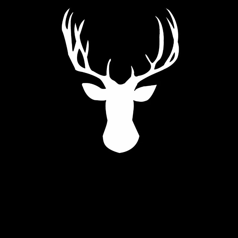 Silhouette majestueuse de Cerf