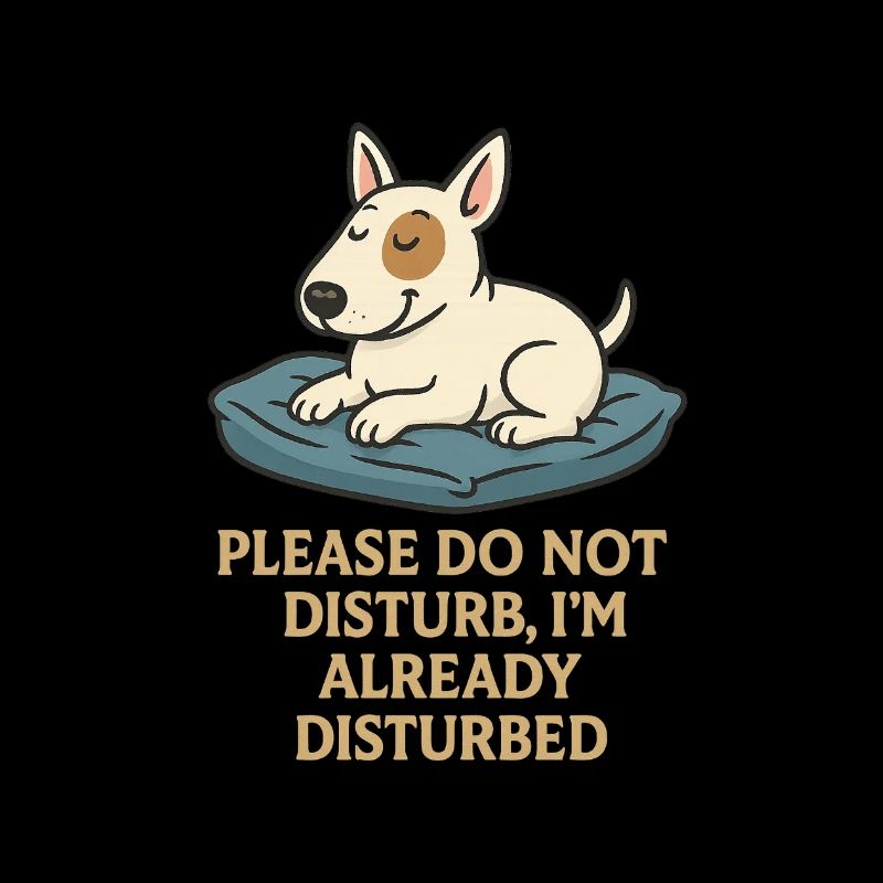 Please Do Not Disturb Dog Nap Tee