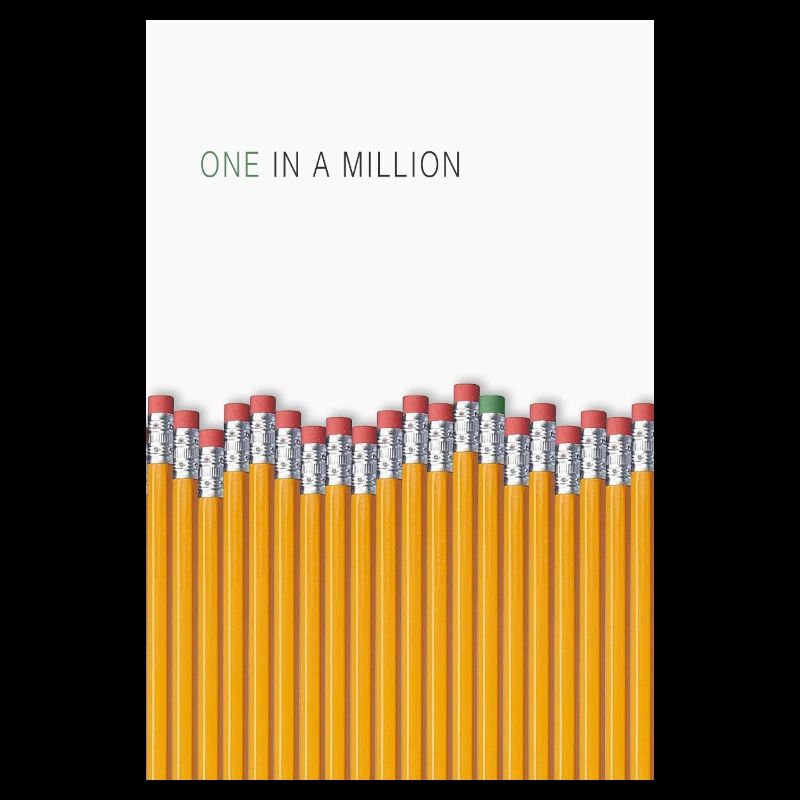 One in a Million Unique Statement Design