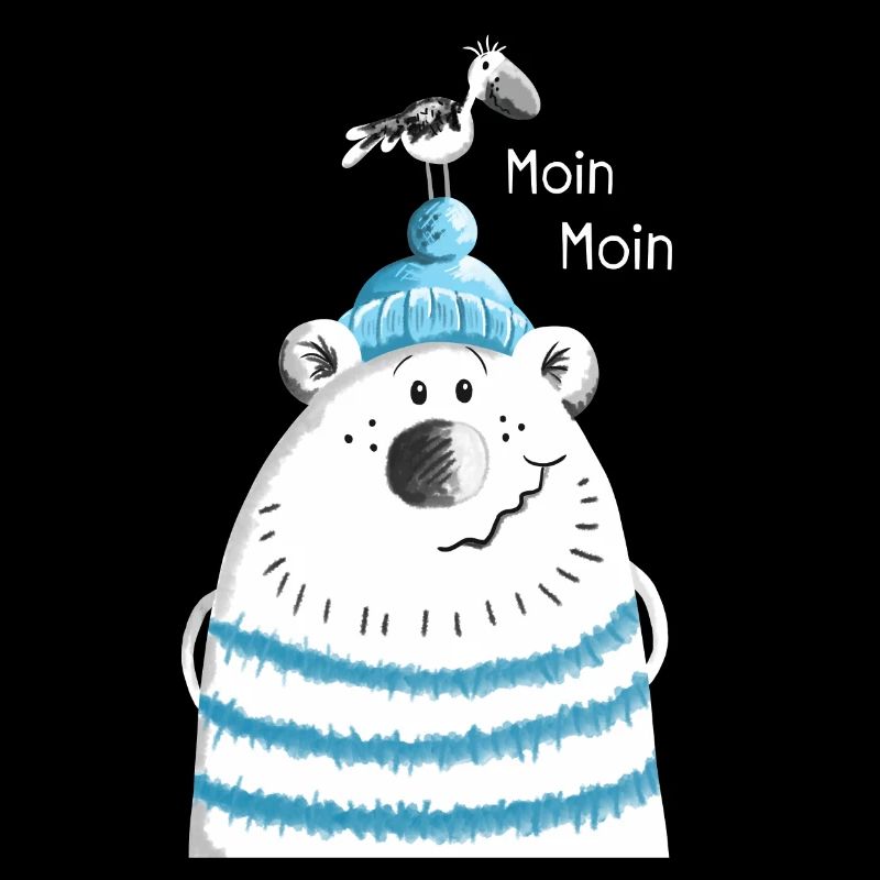 Moin Moin Seebär - Bär - Comic - Nordsee