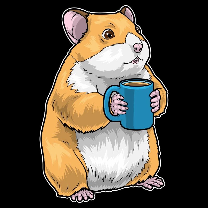Hamster Kaffee Tasse