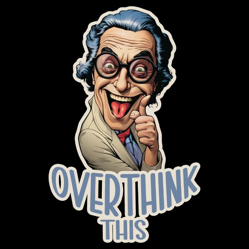 Overthink This Funny Lab Professor Shirt