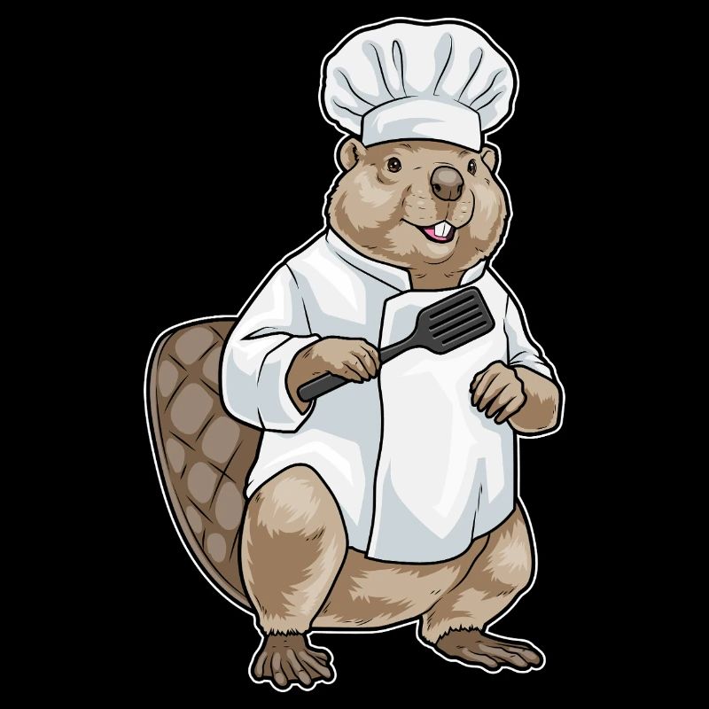 Beaver Cook Spatula Cooking