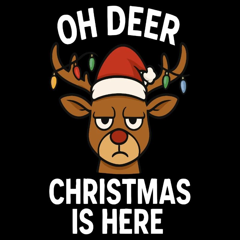 Oh Deer Christmas Is Here