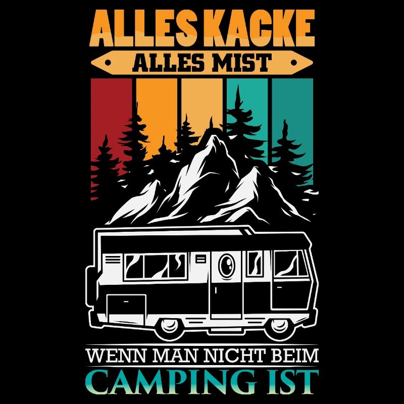 Camper Camping Caravan Saying