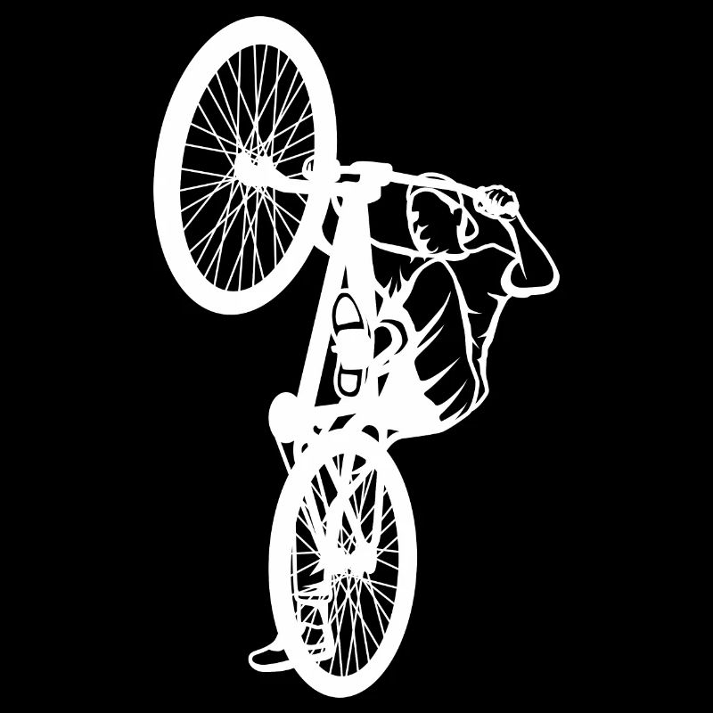 BMX Cyclist Drawing