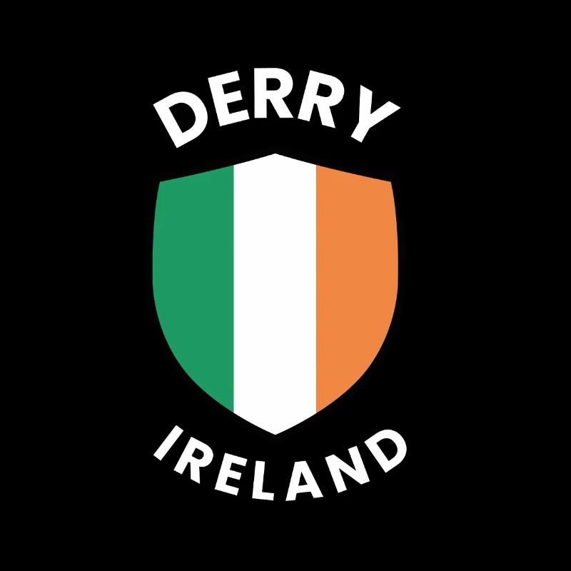 Derry Ireland Shield Flag