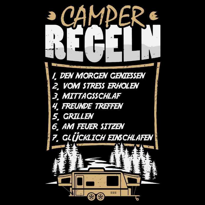 Camper Camping Caravan Saying