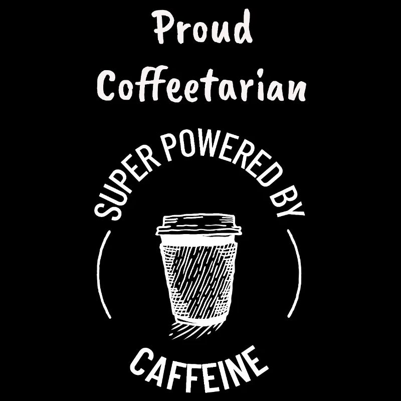 Proud Coffeetarian Circular Badge
