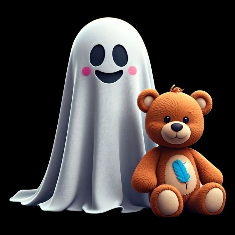 The ghost and the tickling teddy bear