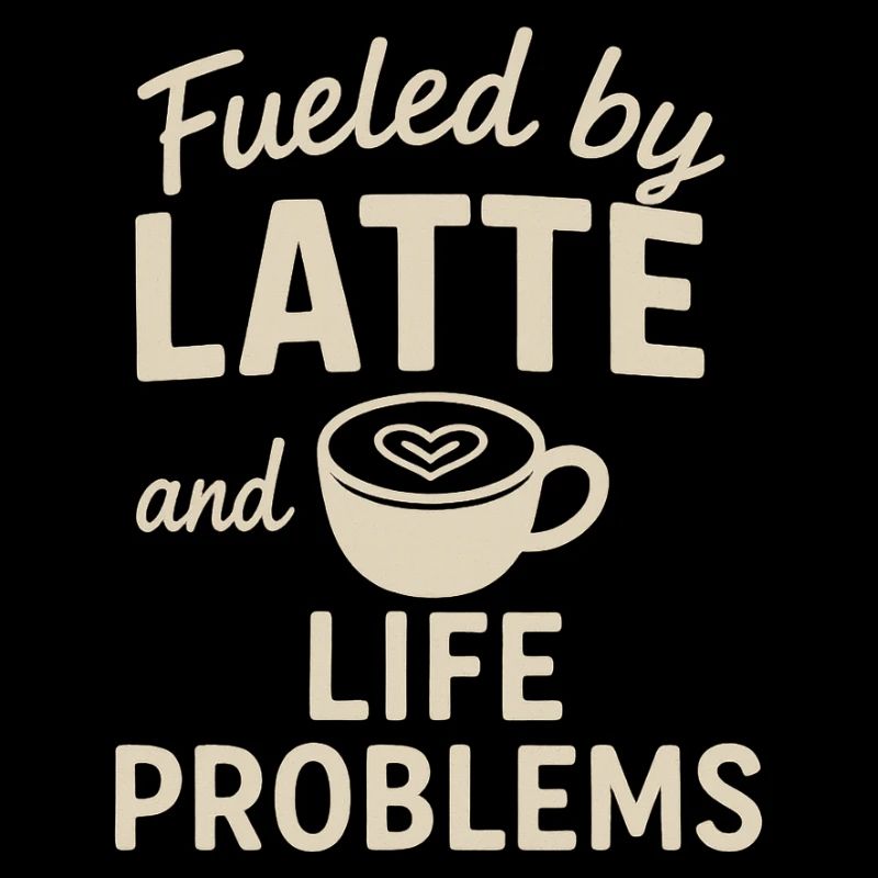 Fueled by Latte & Life Problems Shirt
