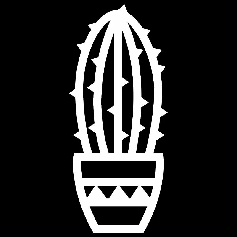 Cactus Pot plante amour pointes Image graphique