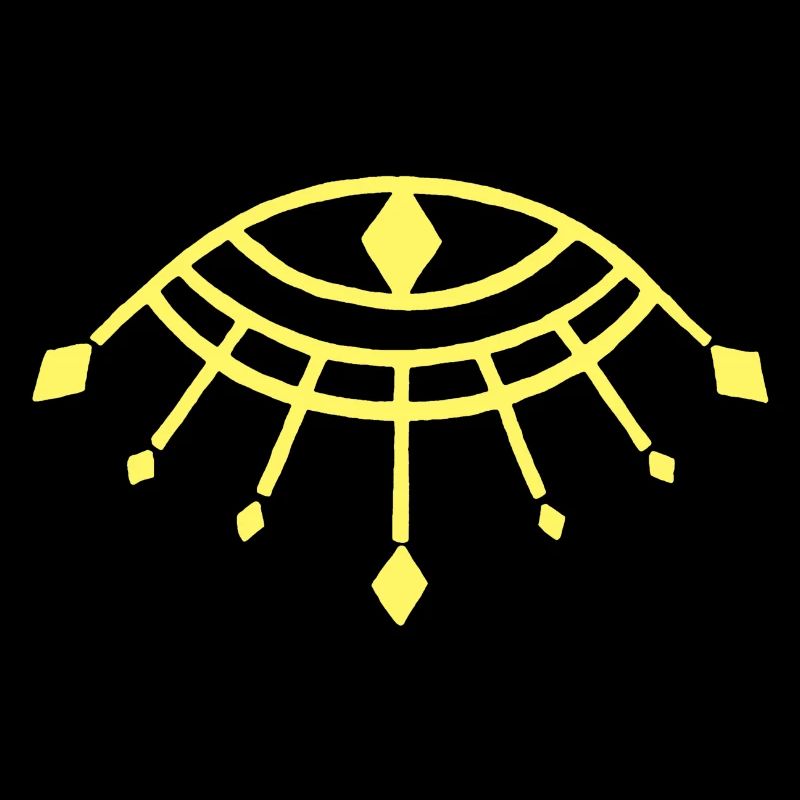 Oeil d'Horus jaune