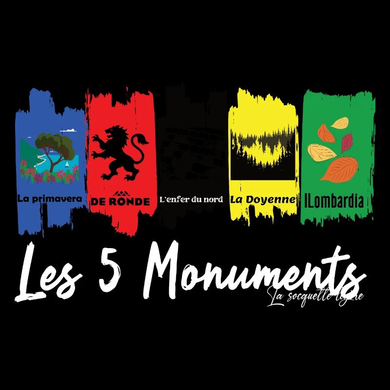 Les 5 Monuments du cyclisme