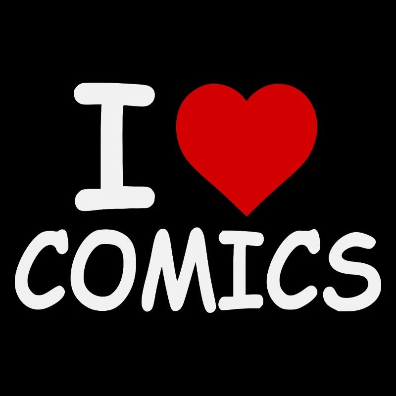 I Love Comics - Retro Bold