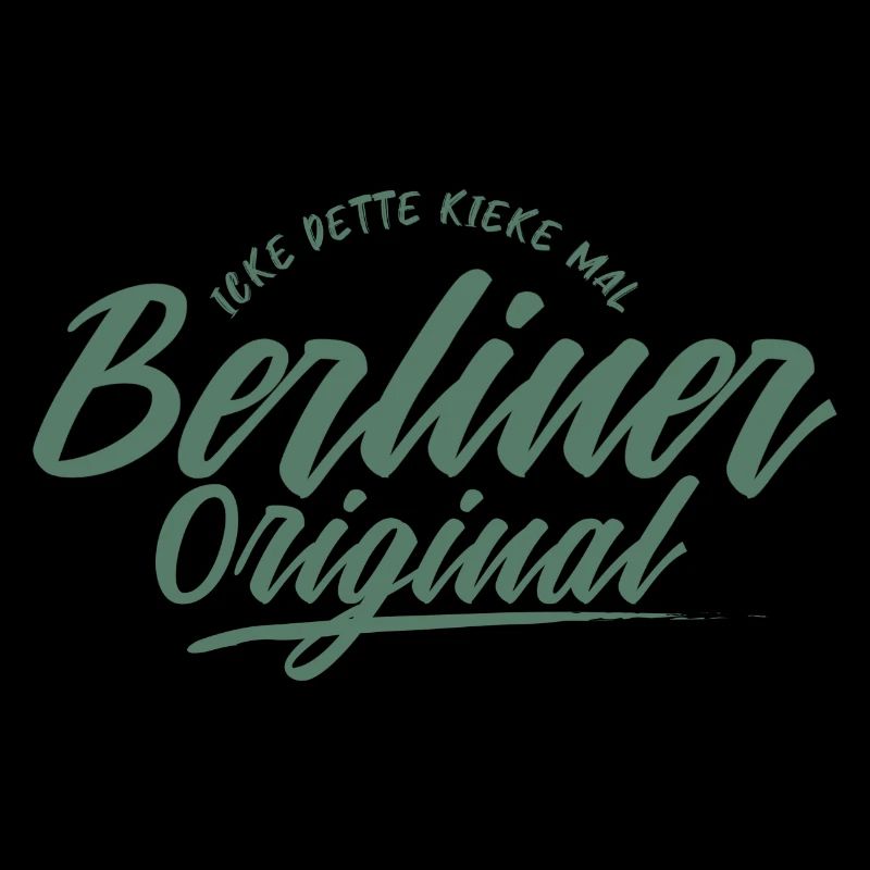 Lettrage original de Berlin