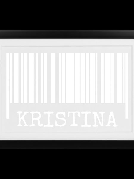 Strichcode Kristina