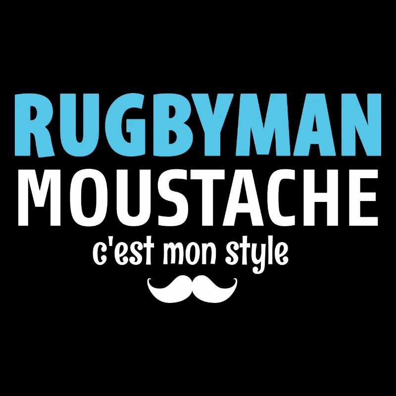 Rugby Moustache Style Statement