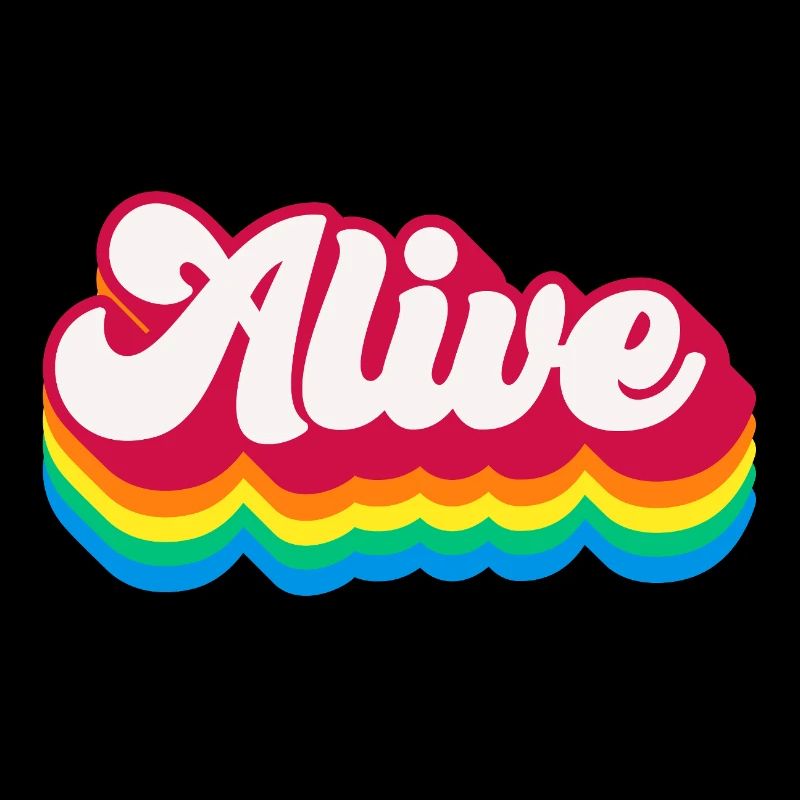 Alive - Retro Rainbow 70s