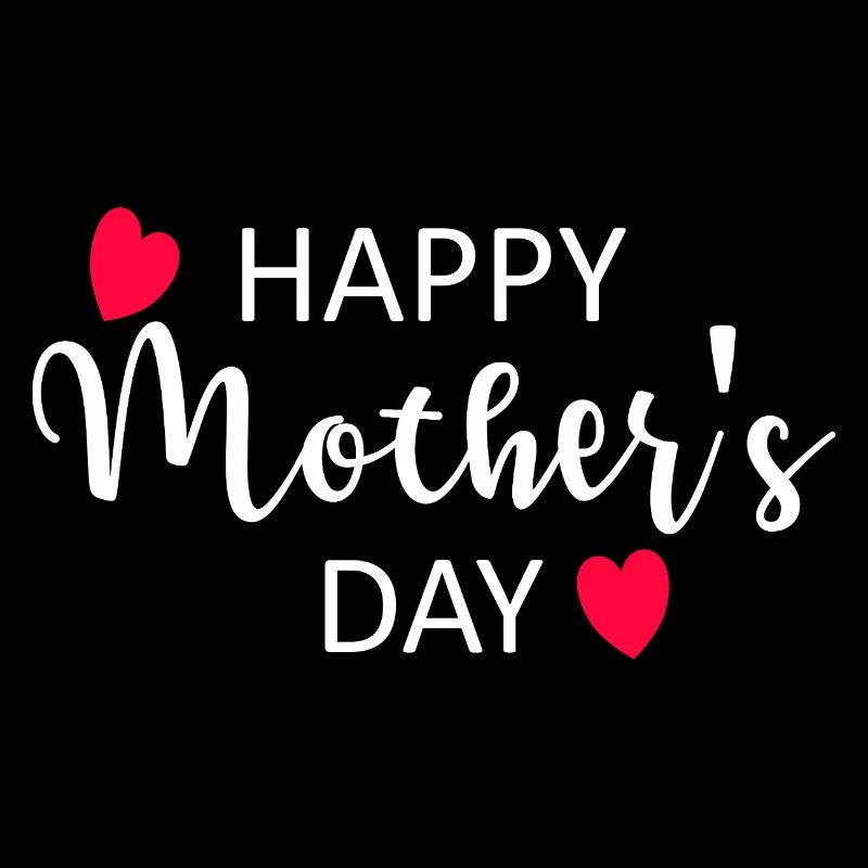 Happy Mother's Day Script Hearts