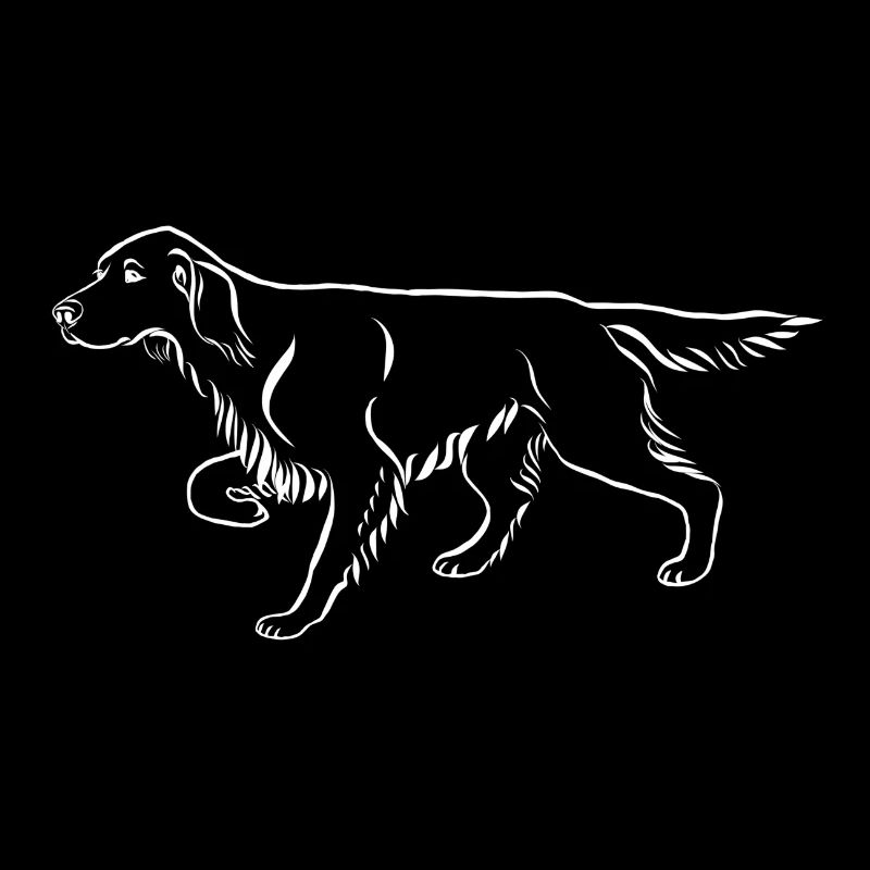 Setter above