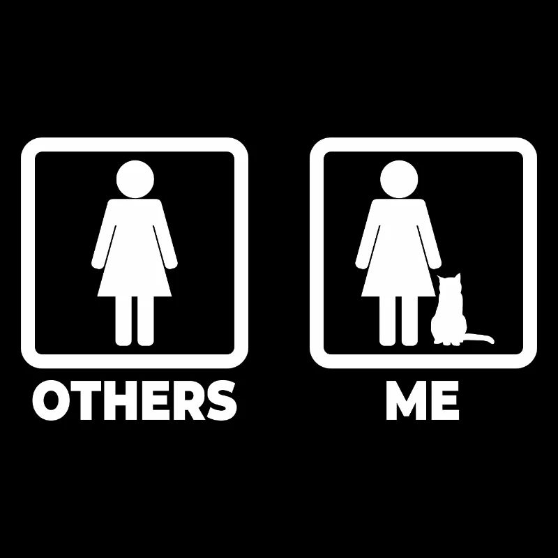 Figurines bâton de propriétaire de chat