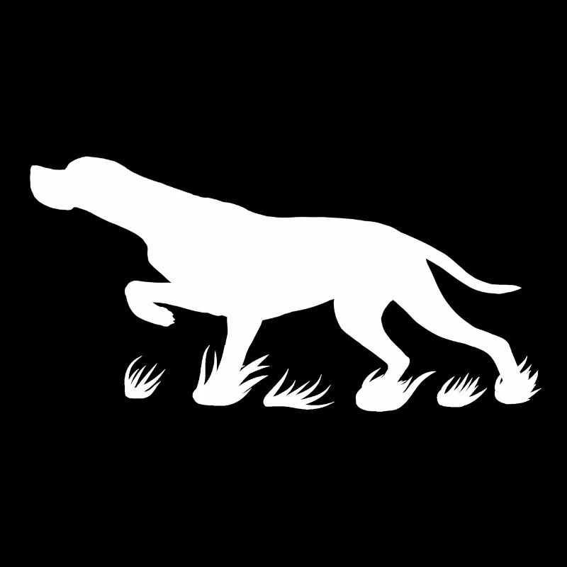 Pointer protruding (white)